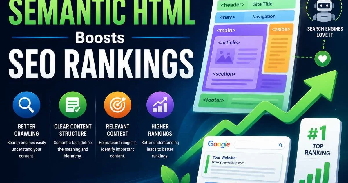 Why Semantic HTML Boosts SEO Rankings